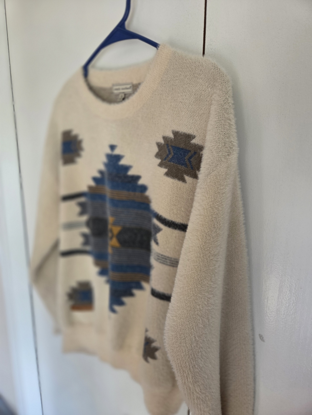 Simply Southern Cream Aztec Pattern Sweater - Picture 11 of 11